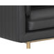 Batavia Vintage Black Sofa